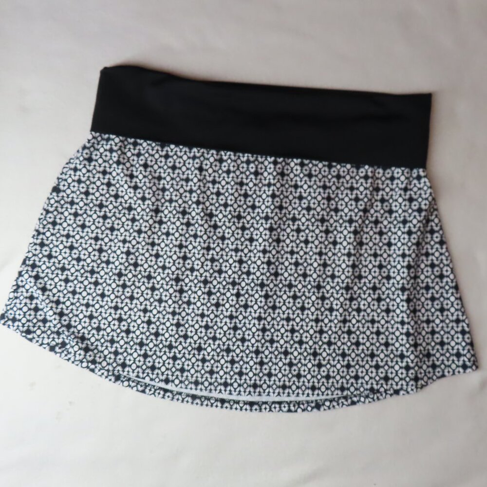 Title Nine Skirt Geometric Print Pickleball Tennis Hiking Athleisure Size Large - Picture 3 of 10